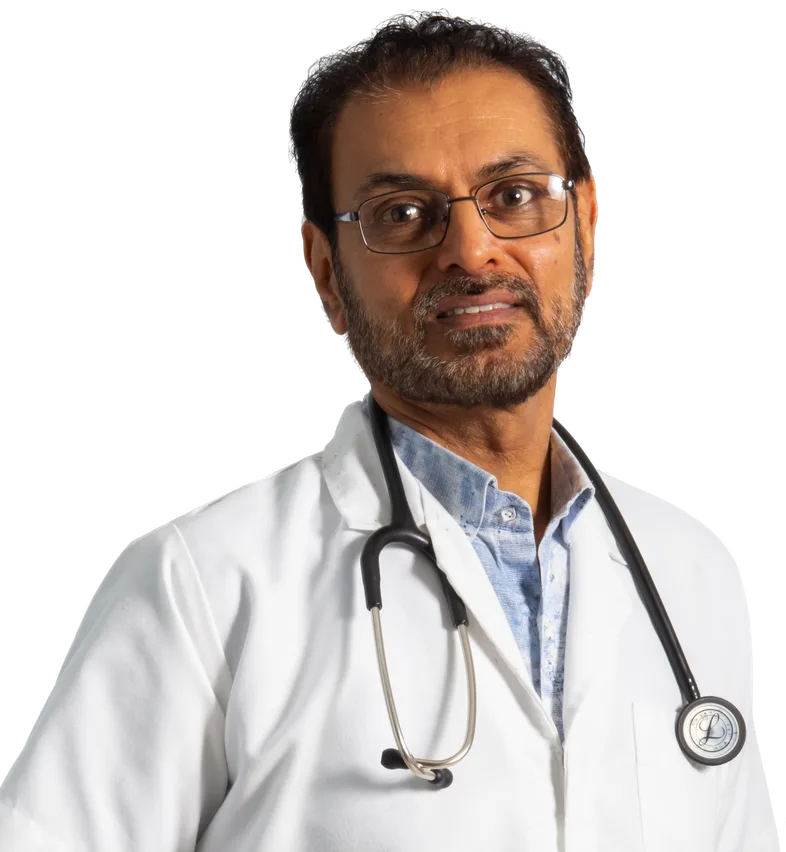 Dr. Khaira, head veterinarian at Barlow Trail Animal Hospital in Calgary