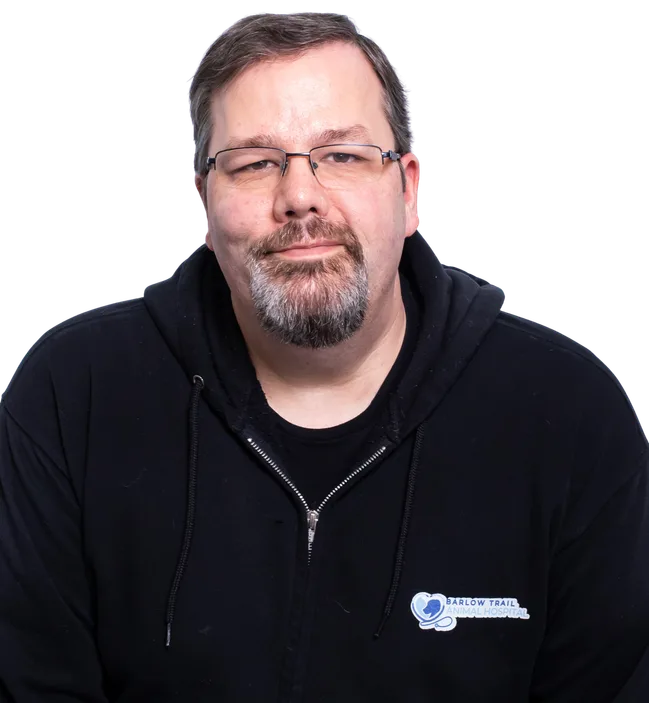 Ryan, RVT at Barlow Trail Animal Hospital